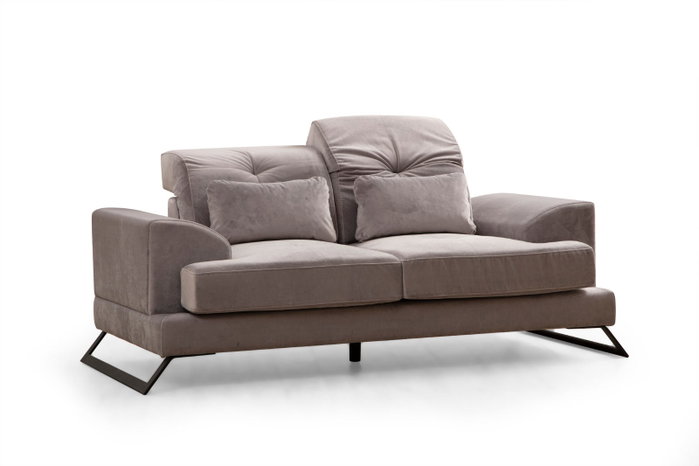Atelier Del Sofa Frido - Sofá de 2 plazas Gris claro Atelier Del Sofa Frido - Sofá de 2 plazas Gris claro